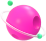/""